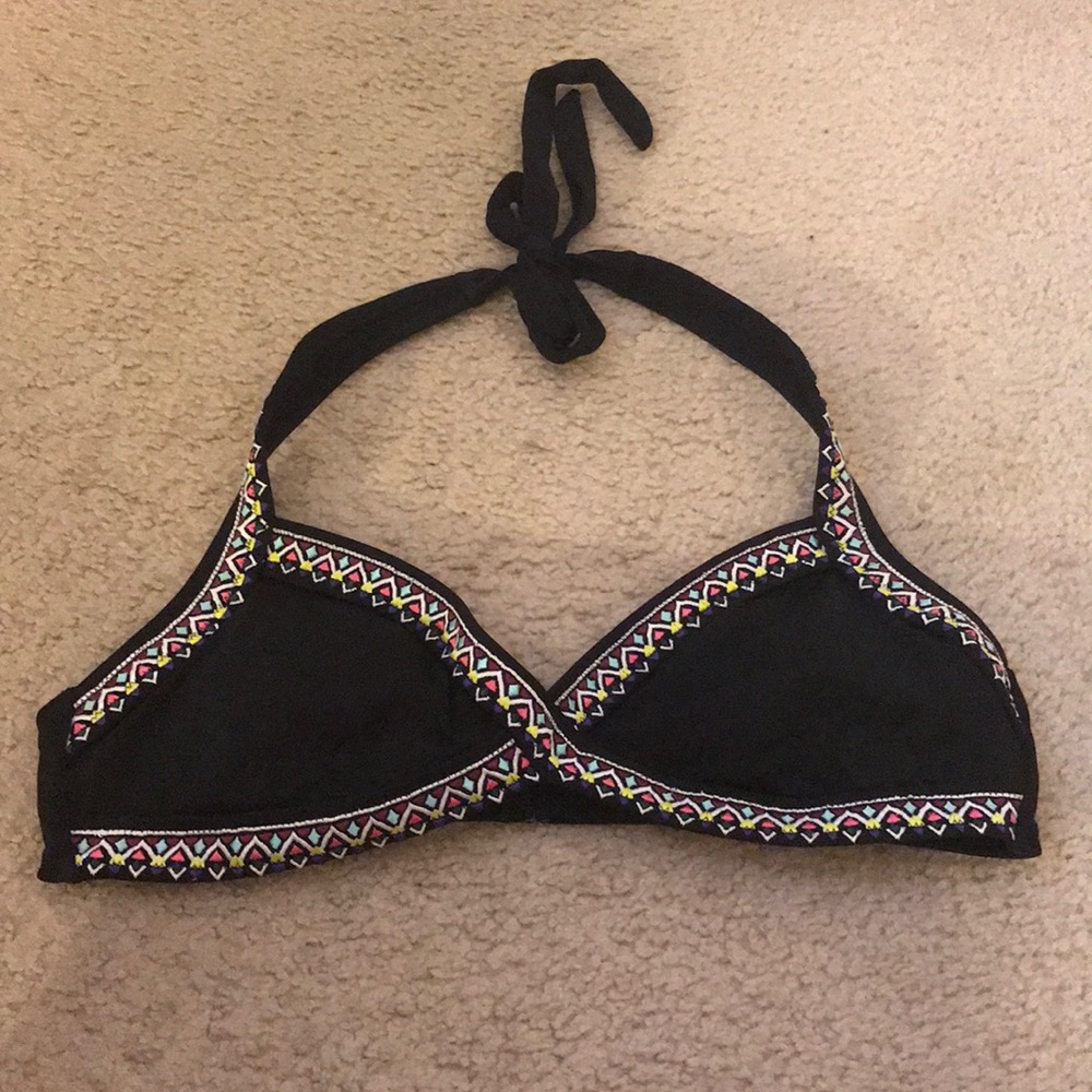 Patterned Bikini Top